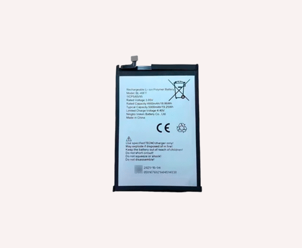 Bateria tecno Pop 5