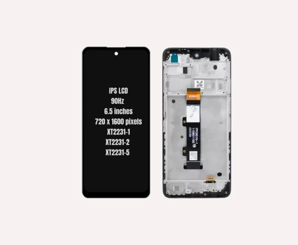 Pantalla MOTO G22 Con marco