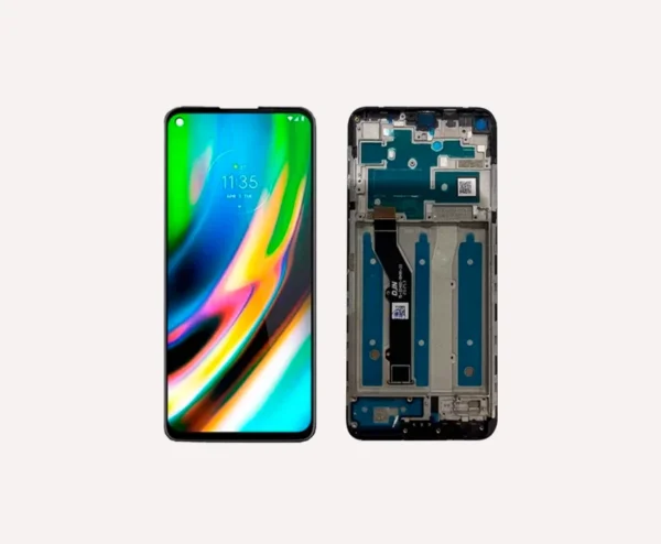 Pantalla MOTO G9 PLUS Con marco