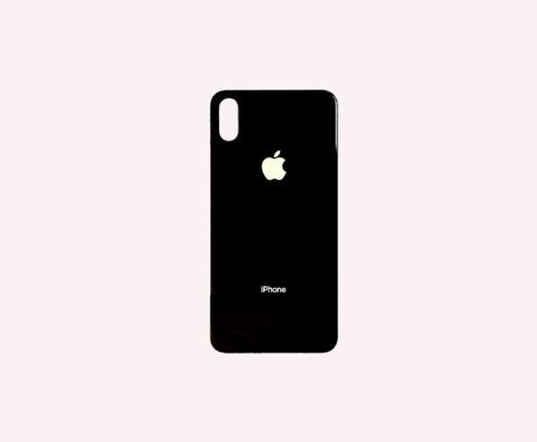 Tapa iPhone X negra